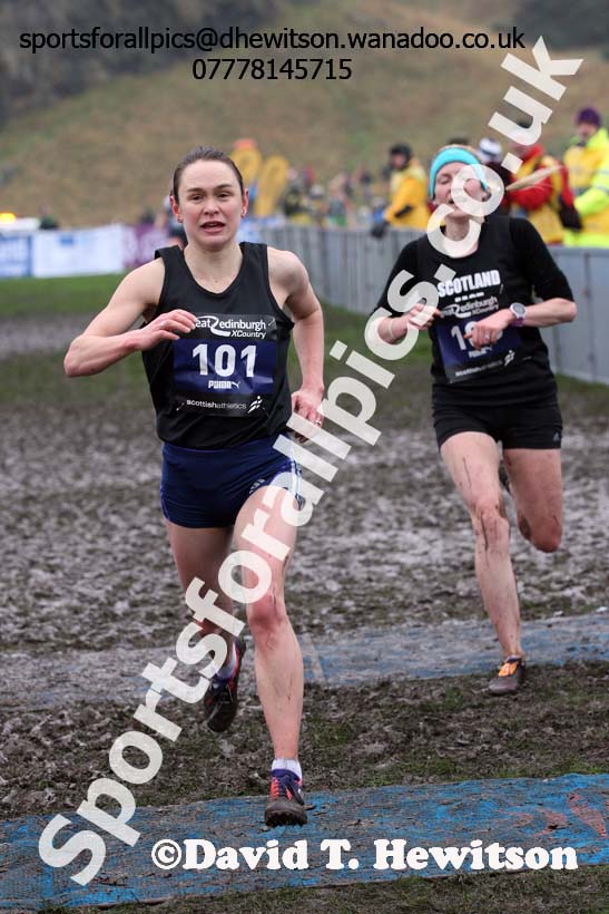 Celtic Nations senior and junior womens Great Edinburgh Cross Country. Photo: David T. Hewitson/Sports for All Pics